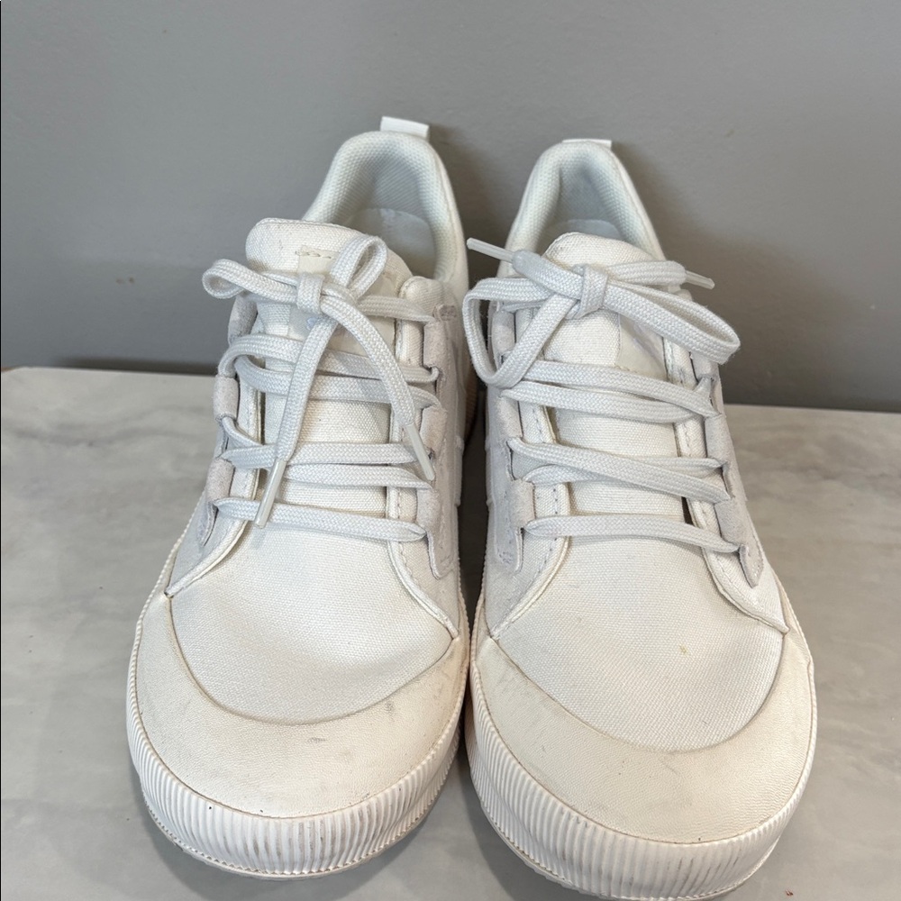 SOREL Ona 503 Everyday Sneaker - Women's Size 8.5 Ivory - Picture 11 of 12